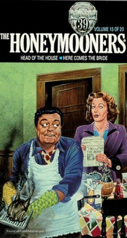 &quot;The Honeymooners&quot; - VHS movie cover