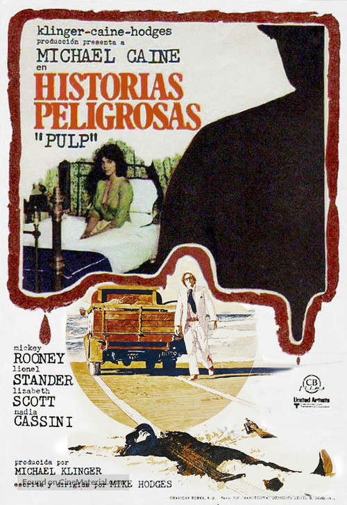 Pulp - Spanish Movie Poster