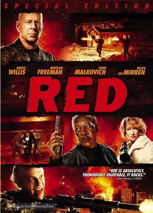 RED - DVD movie cover