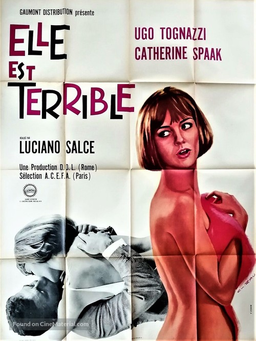La voglia matta - French Movie Poster