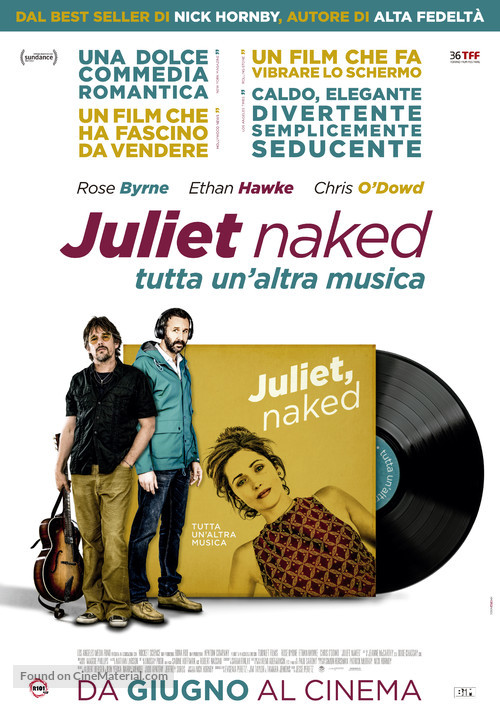 Juliet, Naked - Italian Movie Poster