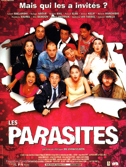 Les parasites - French Movie Poster