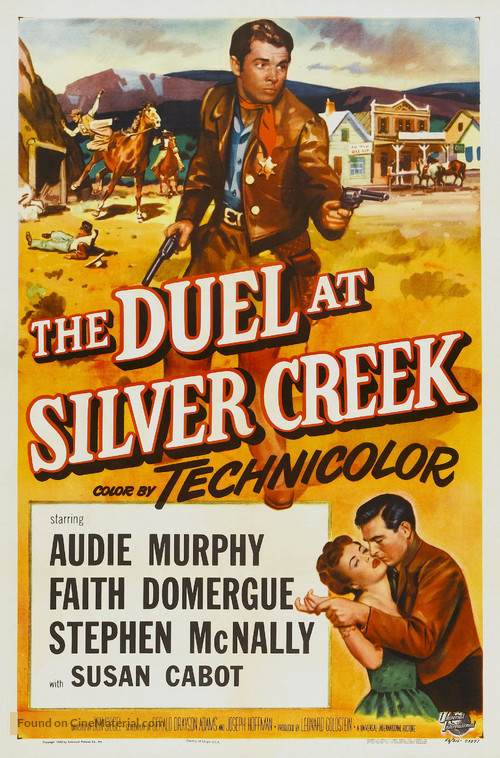 The Duel at Silver Creek - Theatrical movie poster