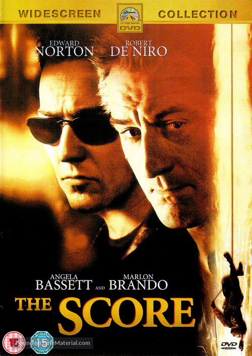 The Score - British DVD movie cover