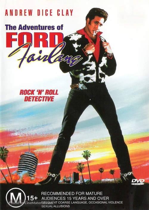 The Adventures of Ford Fairlane - Australian DVD movie cover