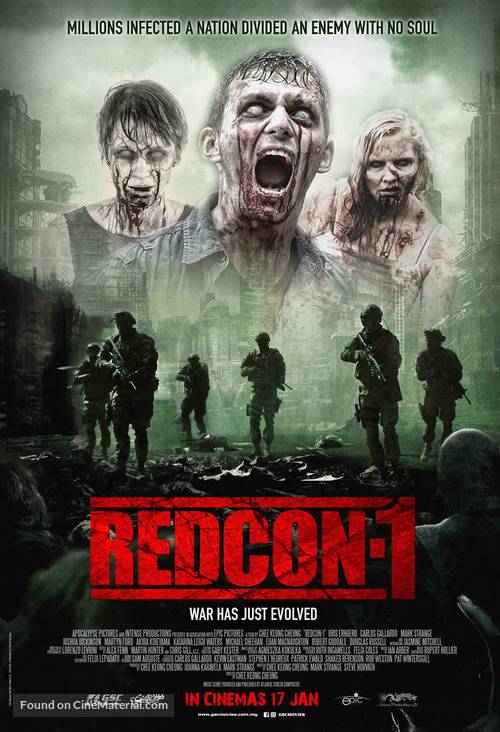 Redcon-1 - Malaysian Movie Poster