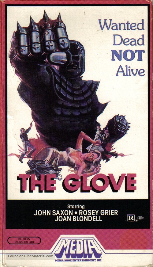 The Glove - VHS movie cover