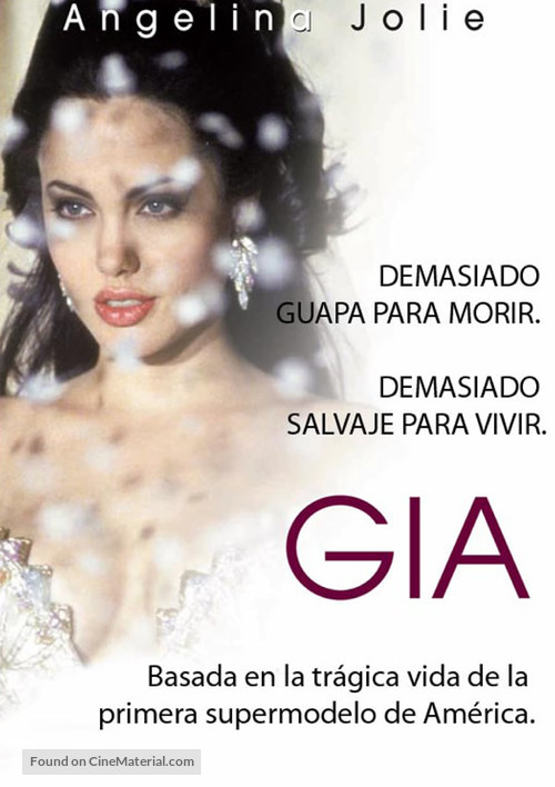 Gia - Spanish DVD movie cover
