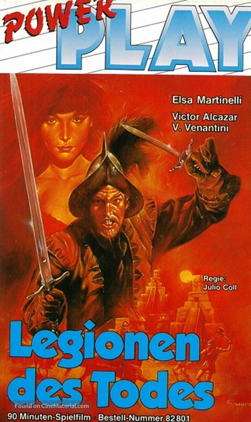 La araucana - German VHS movie cover