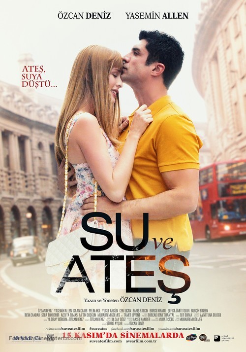 Su ve Ates - Turkish Movie Poster