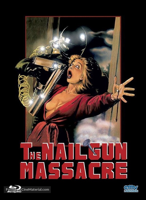 The Nail Gun Massacre - German Blu-Ray movie cover