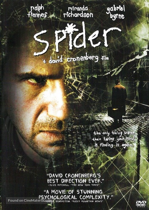 Spider - DVD movie cover