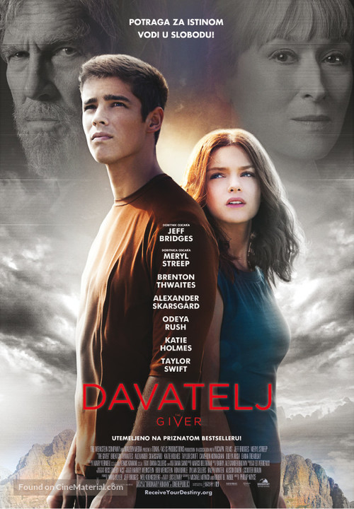 The Giver - Croatian Movie Poster