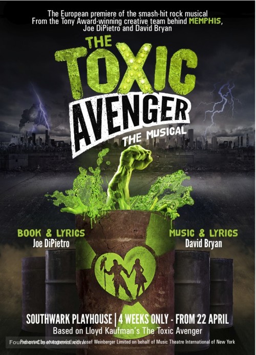 The Toxic Avenger: The Musical - Movie Poster