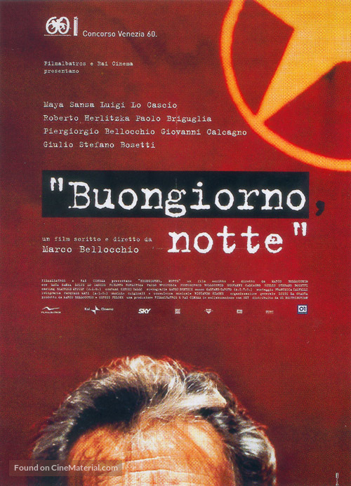 Buongiorno, notte - Italian Movie Poster