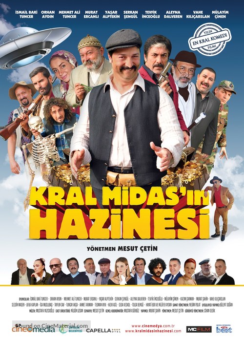 Kral Midas&#039;in Hazinesi - Turkish Movie Poster