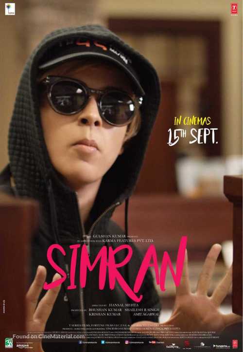 Simran - Indian Movie Poster