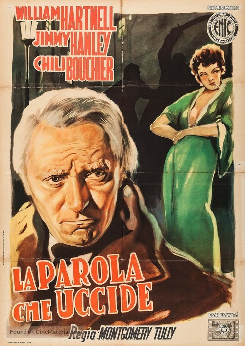 Murder in Reverse - Italian Movie Poster