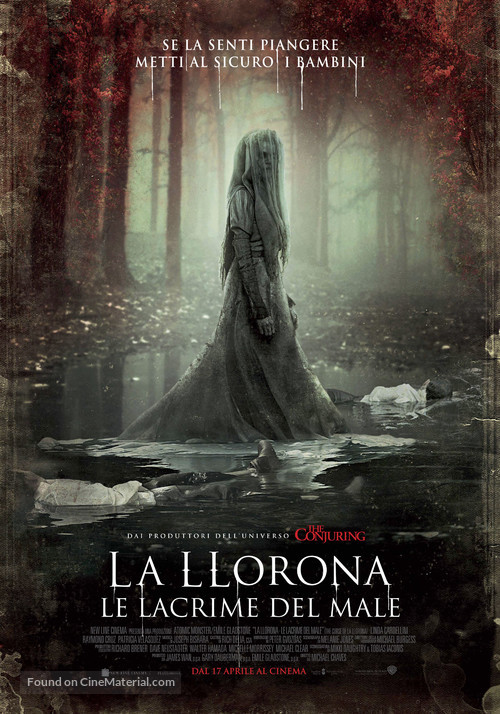The Curse of La Llorona - Italian Movie Poster