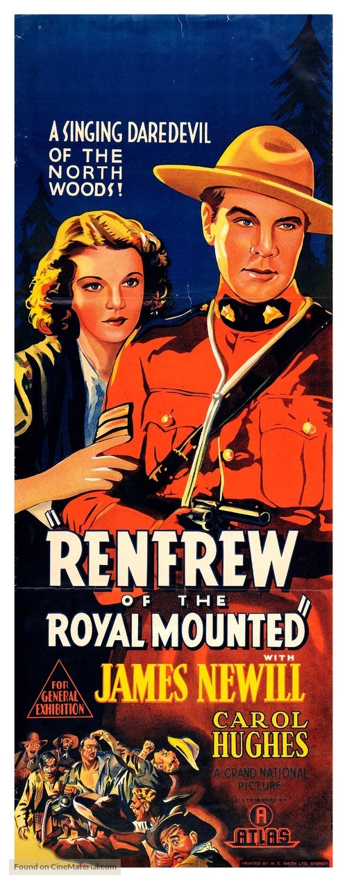 Renfrew of the Royal Mounted - Movie Poster