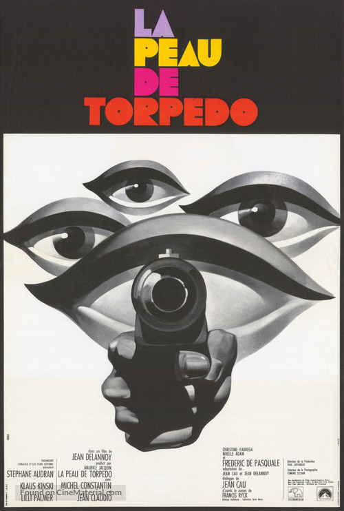La peau de torpedo - French Movie Poster
