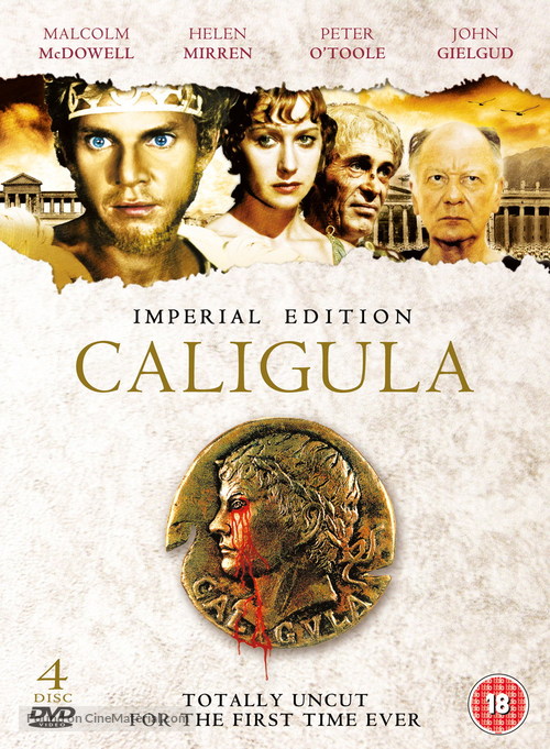 Caligola - British DVD movie cover