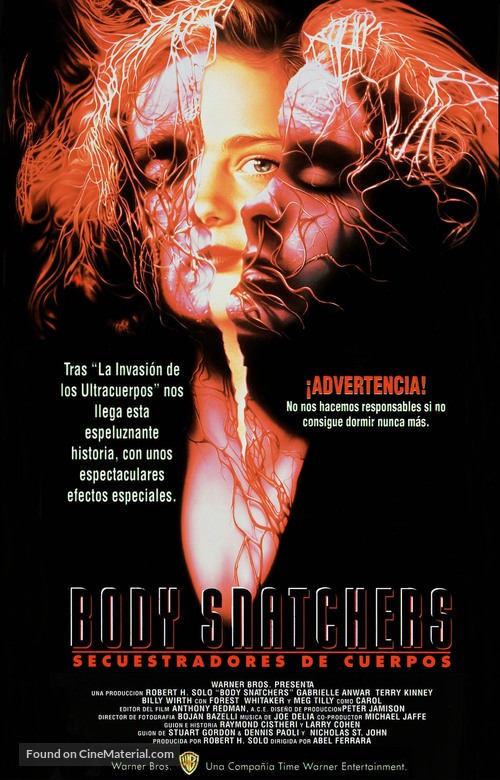 Body Snatchers - Spanish Movie Poster