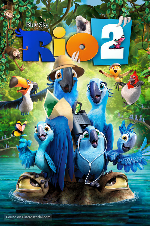 Rio 2 - DVD movie cover