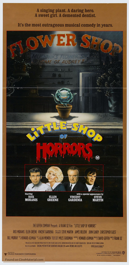 Little Shop of Horrors - Australian Movie Poster