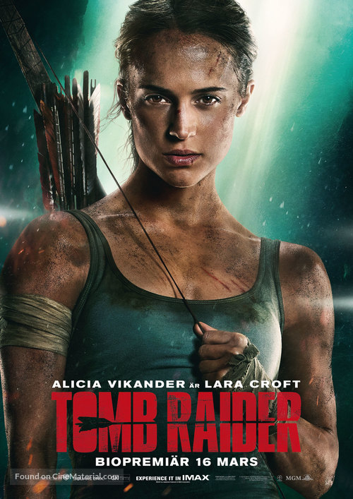 Tomb Raider - Swedish Movie Poster