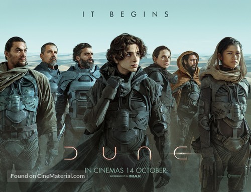 Dune (2021) Singaporean movie poster