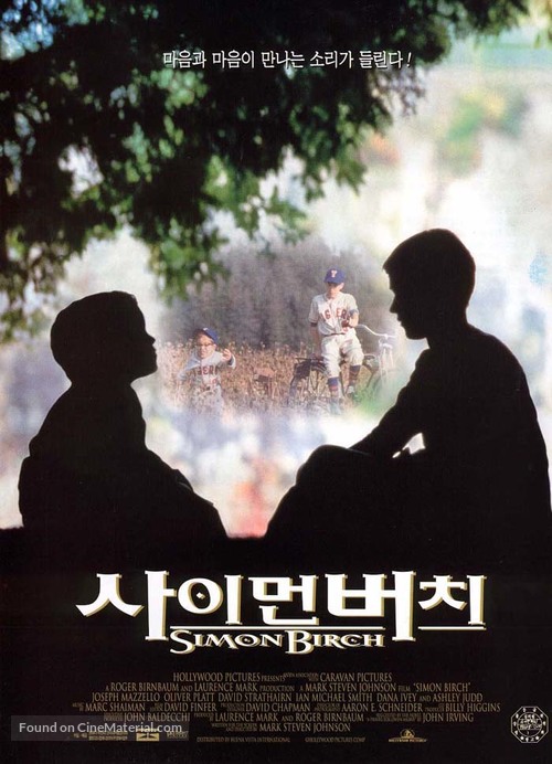 Simon Birch - South Korean Movie Poster