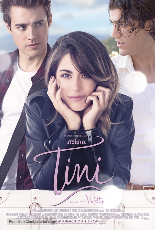 Tini: El gran cambio de Violetta - Polish Movie Poster