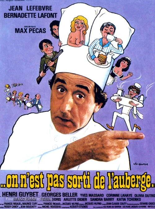 On n&#039;est pas sorti de l&#039;auberge - French Movie Poster