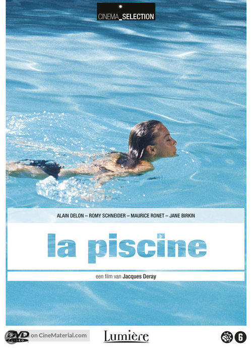 La piscine - Dutch DVD movie cover