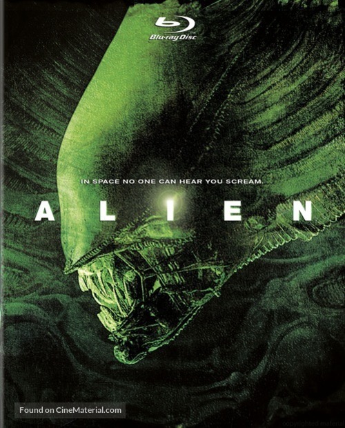 Alien - Blu-Ray movie cover