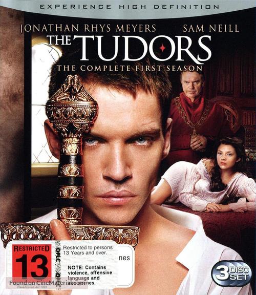 &quot;The Tudors&quot; - New Zealand Blu-Ray movie cover