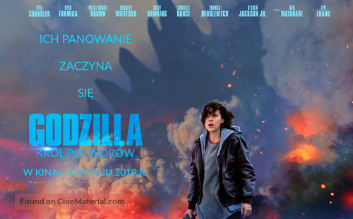 Godzilla: King of the Monsters - Polish Movie Poster