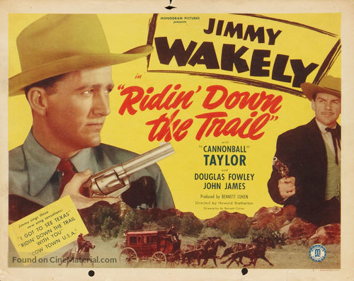 Ridin&#039; Down the Trail - Movie Poster