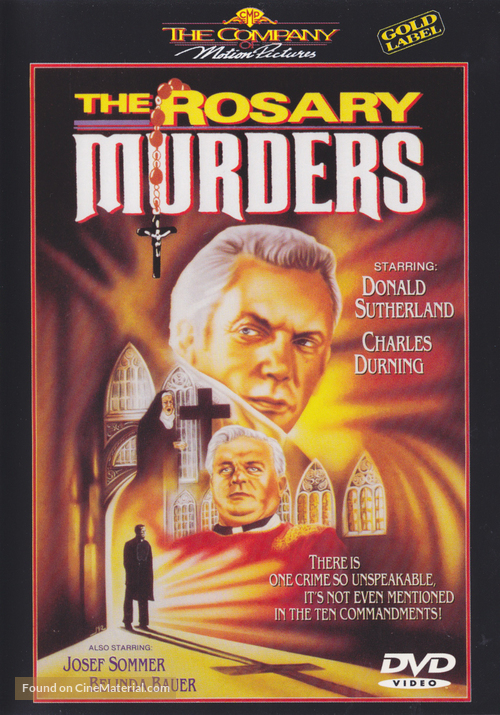 The Rosary Murders - Dutch DVD movie cover