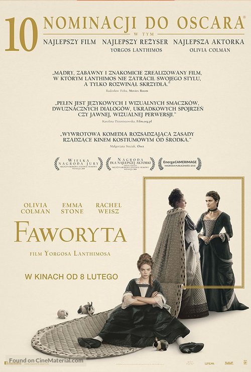 The Favourite - Polish Movie Poster