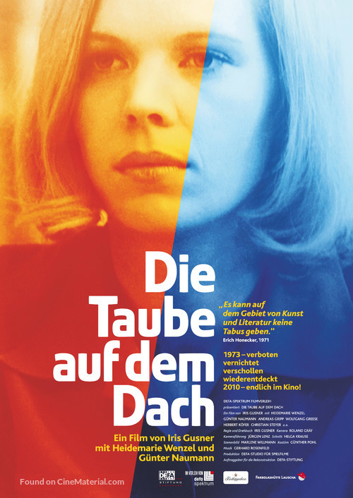 Die Taube auf dem Dach - German Movie Poster