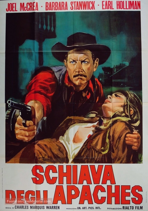 Trooper Hook - Italian Movie Poster