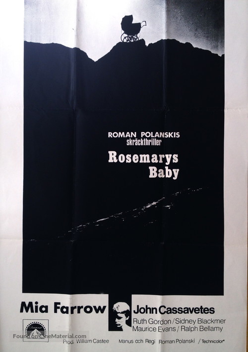 Rosemary&#039;s Baby - Swedish Movie Poster