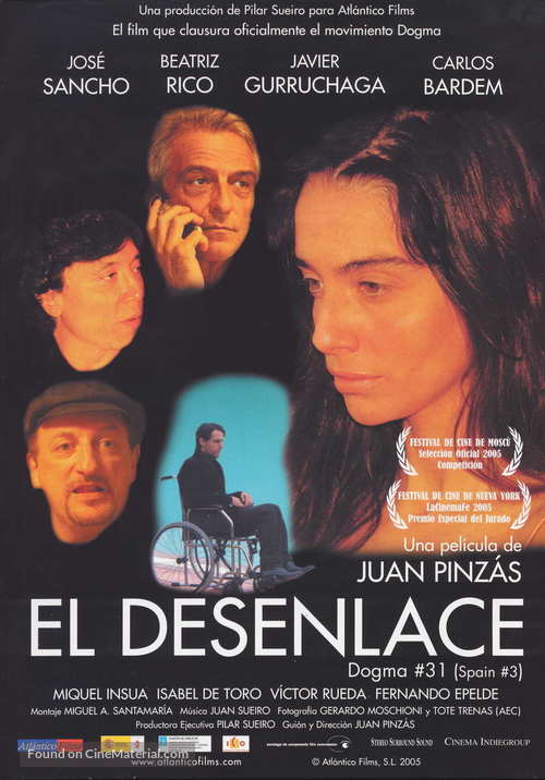 Desenlace, El - Spanish poster