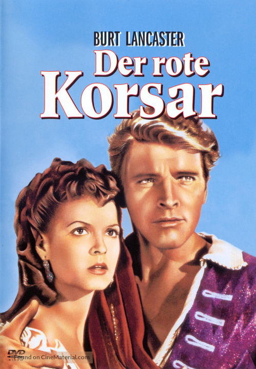 The Crimson Pirate - German Movie Cover