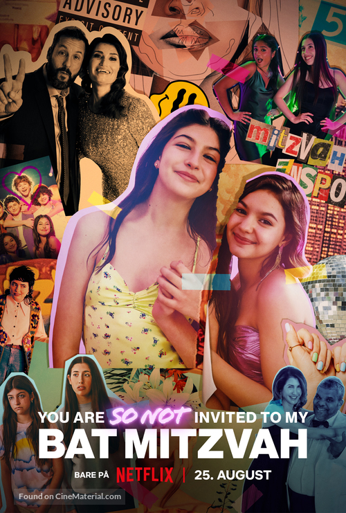 You Are So Not Invited to My Bat Mitzvah - International Movie Poster