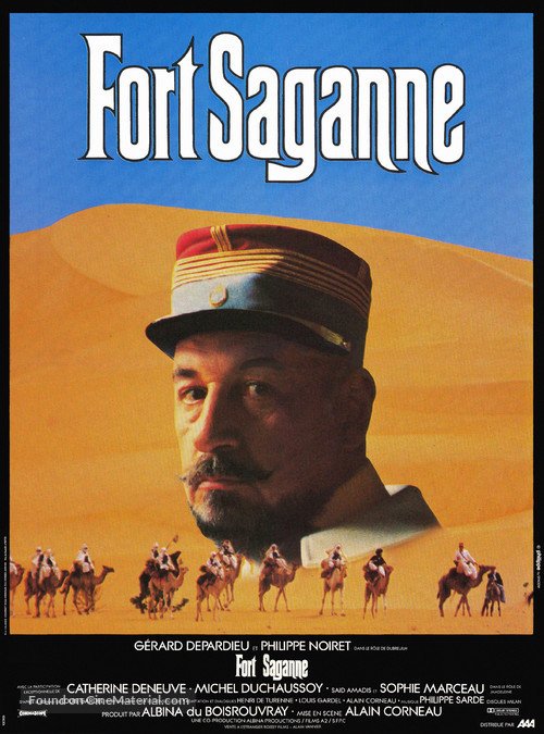 Fort Saganne - French Movie Poster