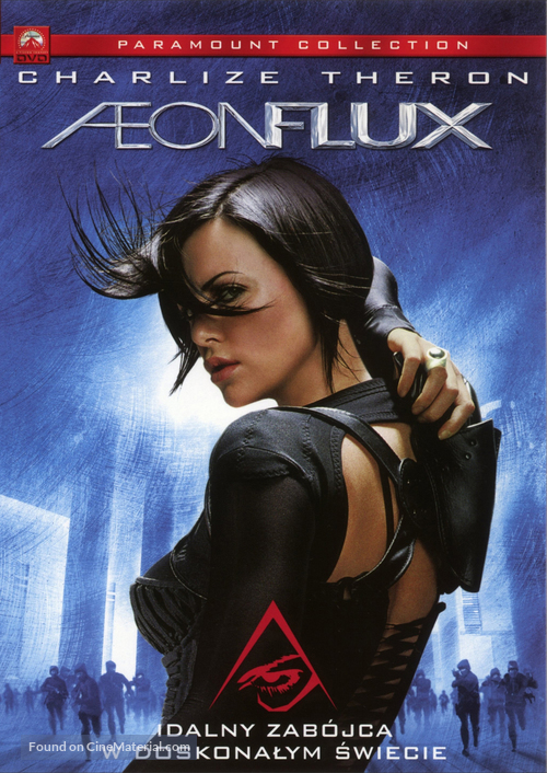 &AElig;on Flux - Polish DVD movie cover