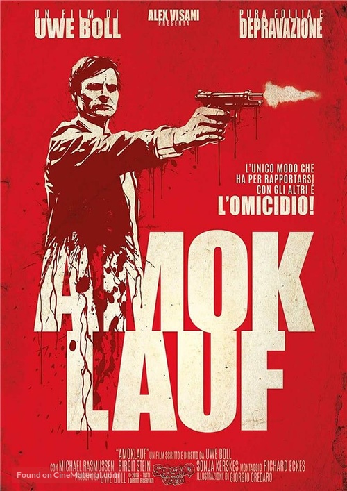 Amoklauf - Italian DVD movie cover